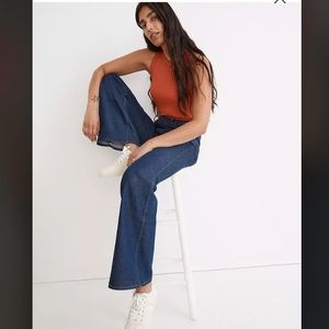 NWT Madewell 11” High Rise Flare Jeans Wide Leg